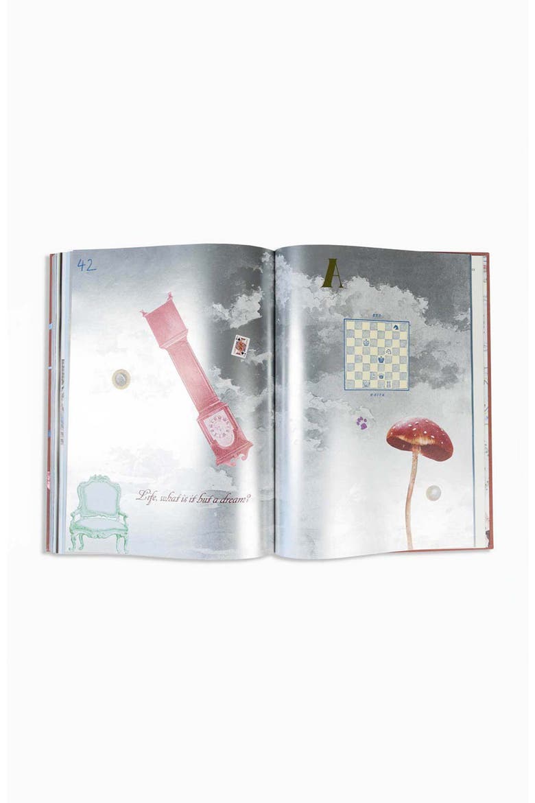Alice in Wonderland Art Novel Collector's Edition, Alternate, color, Pink