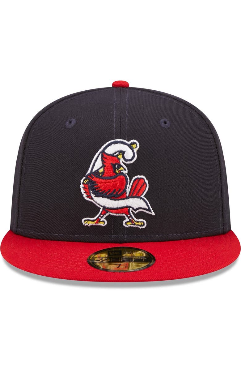 New Era Men's New Era Navy Springfield Cardinals Authentic Collection 59FIFTY Fitted Hat, Alternate, color, Navy