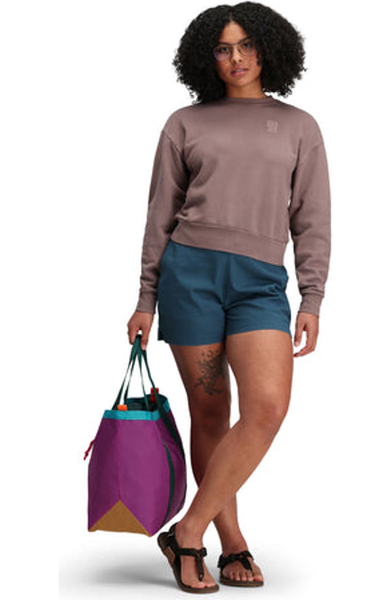 Topo Designs Mountain Utility Tote, Alternate, color, Black/Neutral