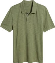 Vince Cotton Slub Jersey Polo