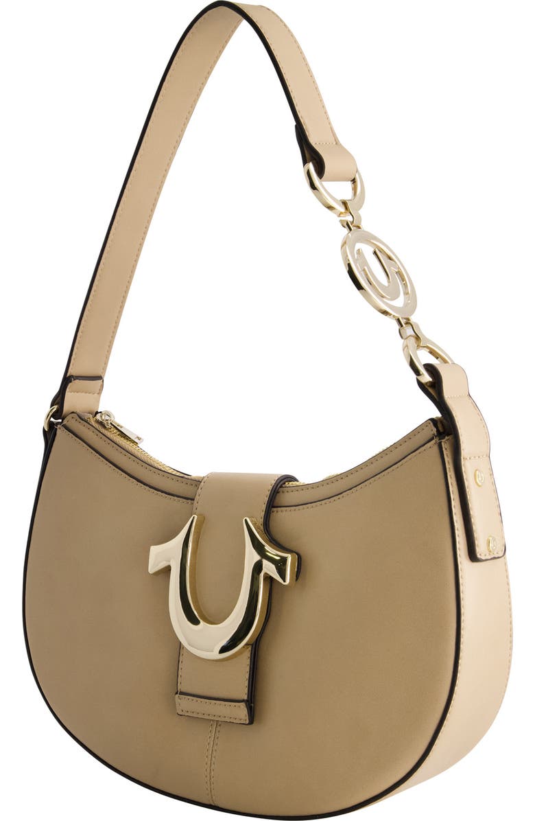 True Religion Horseshoe Strap Crescent Shoulder Bag, Alternate, color,