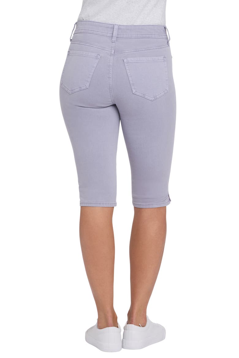 Sophie Side Slit Bike Capri Jeans, Alternate, color, VINTAGE LAVENDER