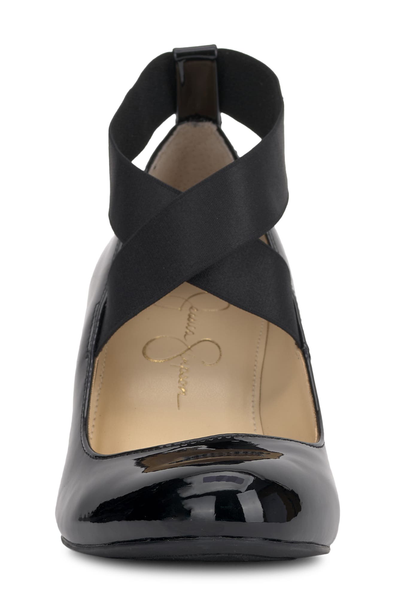 Jessica Simpson Saedra Ankle Strap Wedge Pump, Alternate, color, 