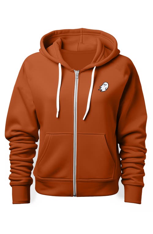 Dalix Ghost Zip Hoodie In Autumn