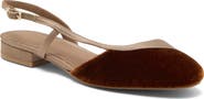 Cecelia New York Heidi Slingback Half d'Orsay Flat