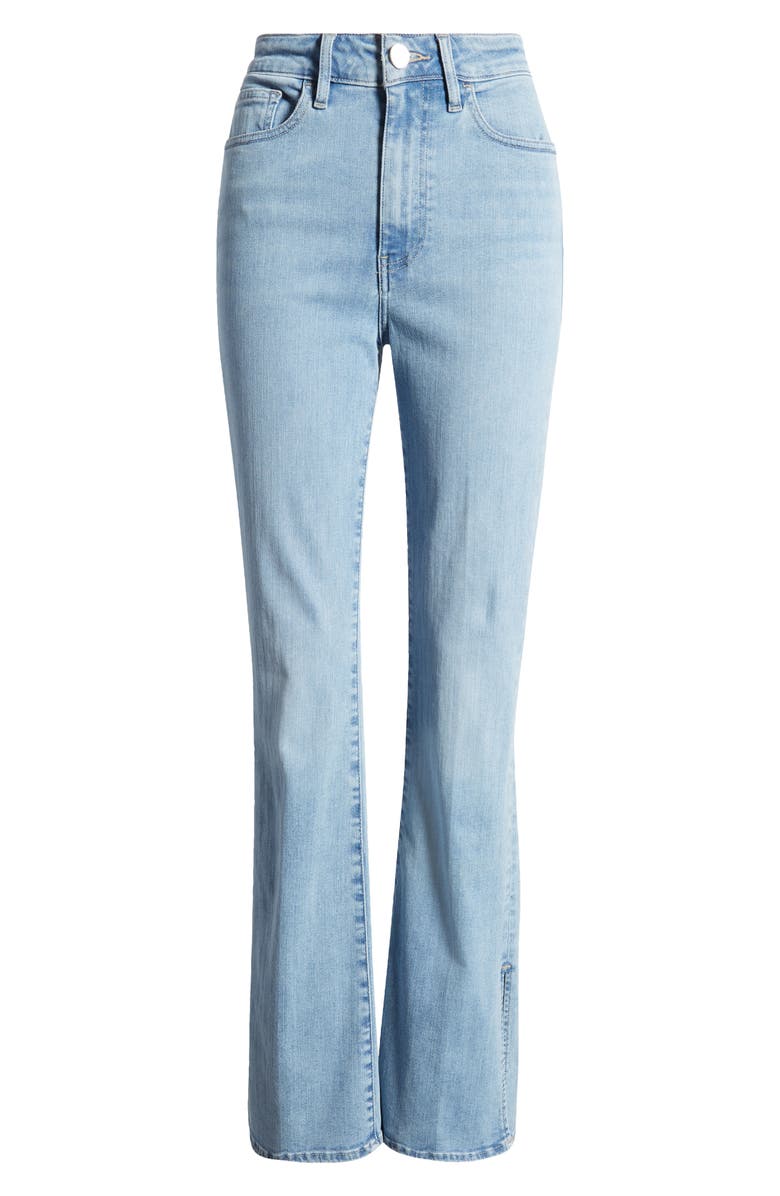 FRAME Le Mini Boot Split Hem Bootcut Jeans, Alternate, color, Babitz