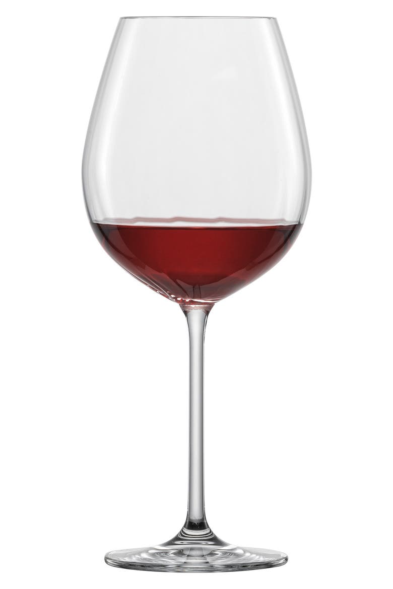 Prizma Set of 6 Cabernet Sauvignon Wine Glasses, Alternate, color, CLEAR