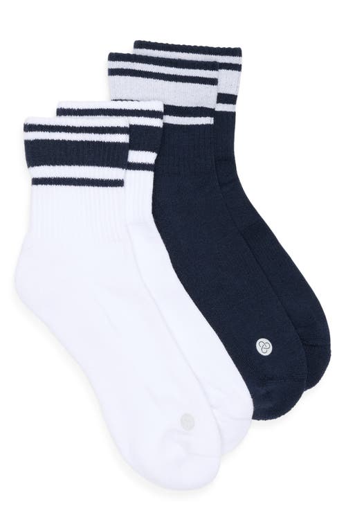 Zella Sport Assorted 2-pack Quarter Socks