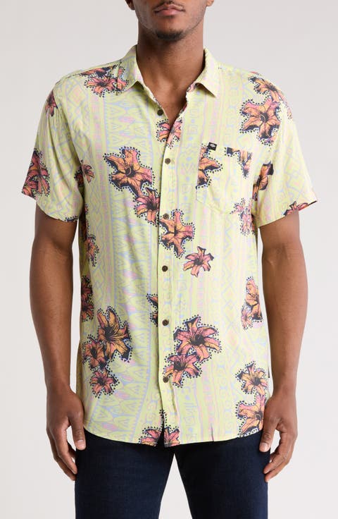 Max Energy Short Sleeve Button-Up Shirt