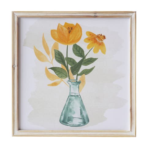 Flowers in Vase Sign