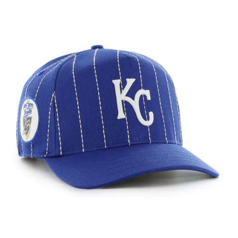 Men's '47 x Rawlings Royal Kansas City Royals Pinstripe Hitch Adjustable Hat
