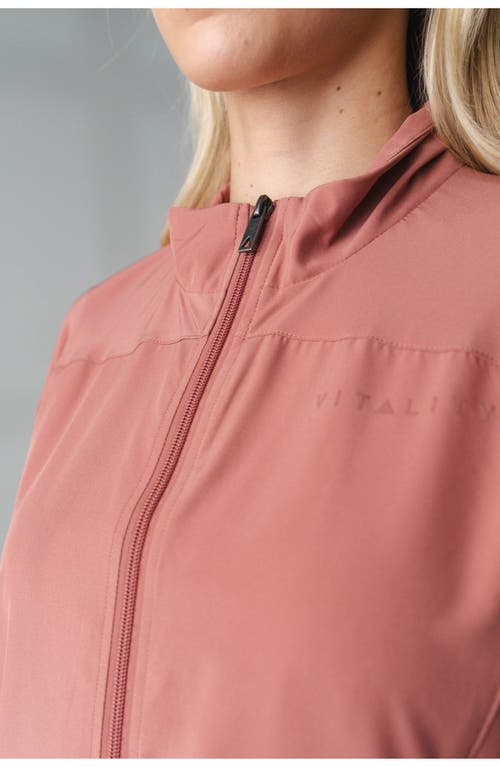 Vitality Breeze Windbreaker In Pink