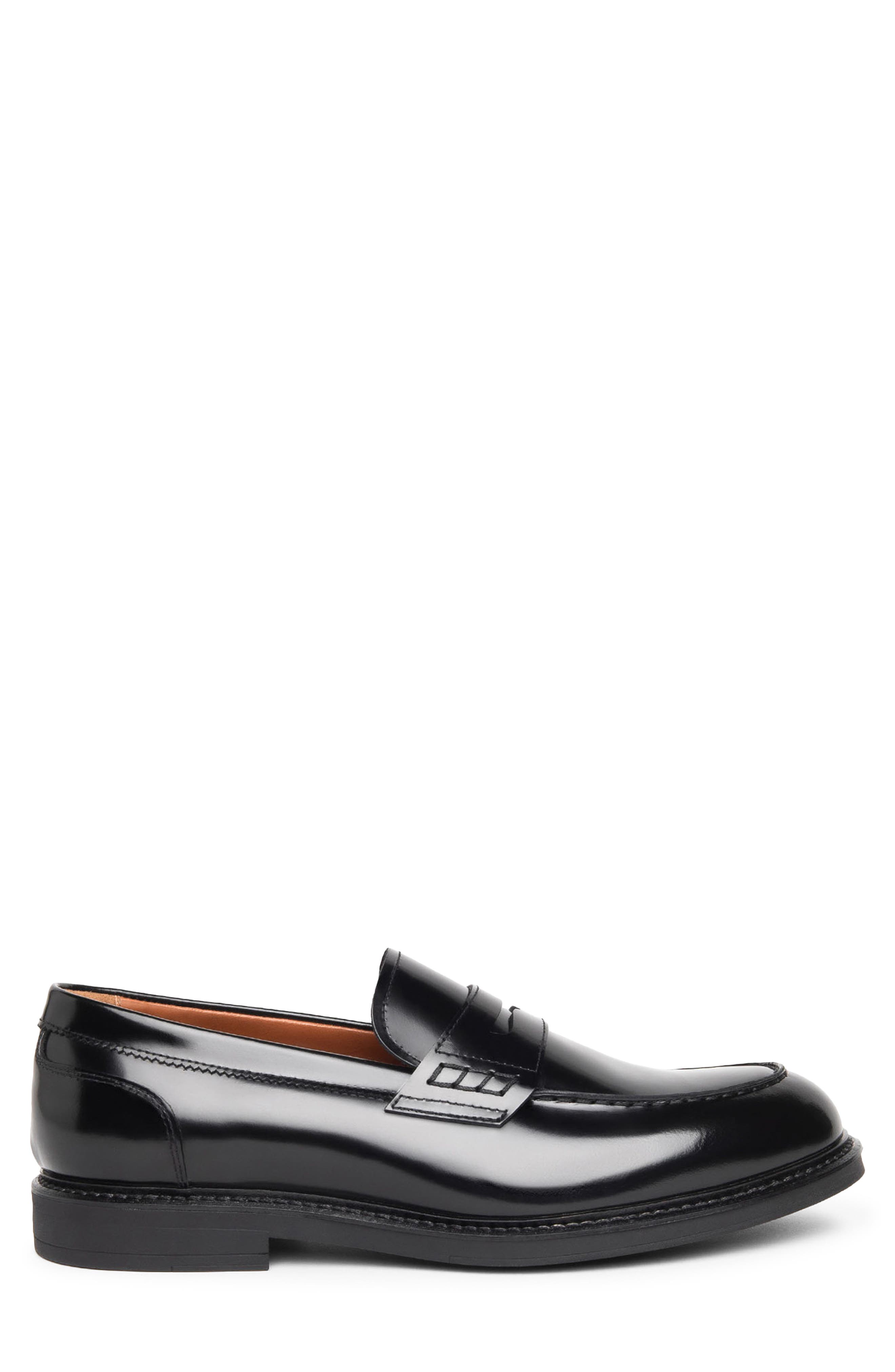 NeroGiardini Penny Loafer, Alternate, color, Black