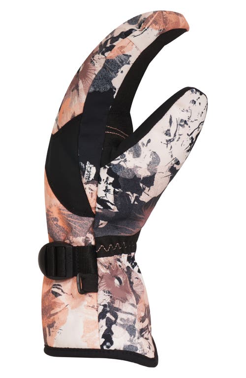 Roxy Jetty Water Repellent Ski Mittens