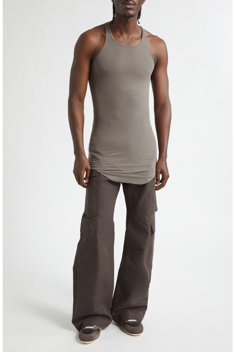 Basic Longline Cotton Rib Tank (Men) | Nordstrom