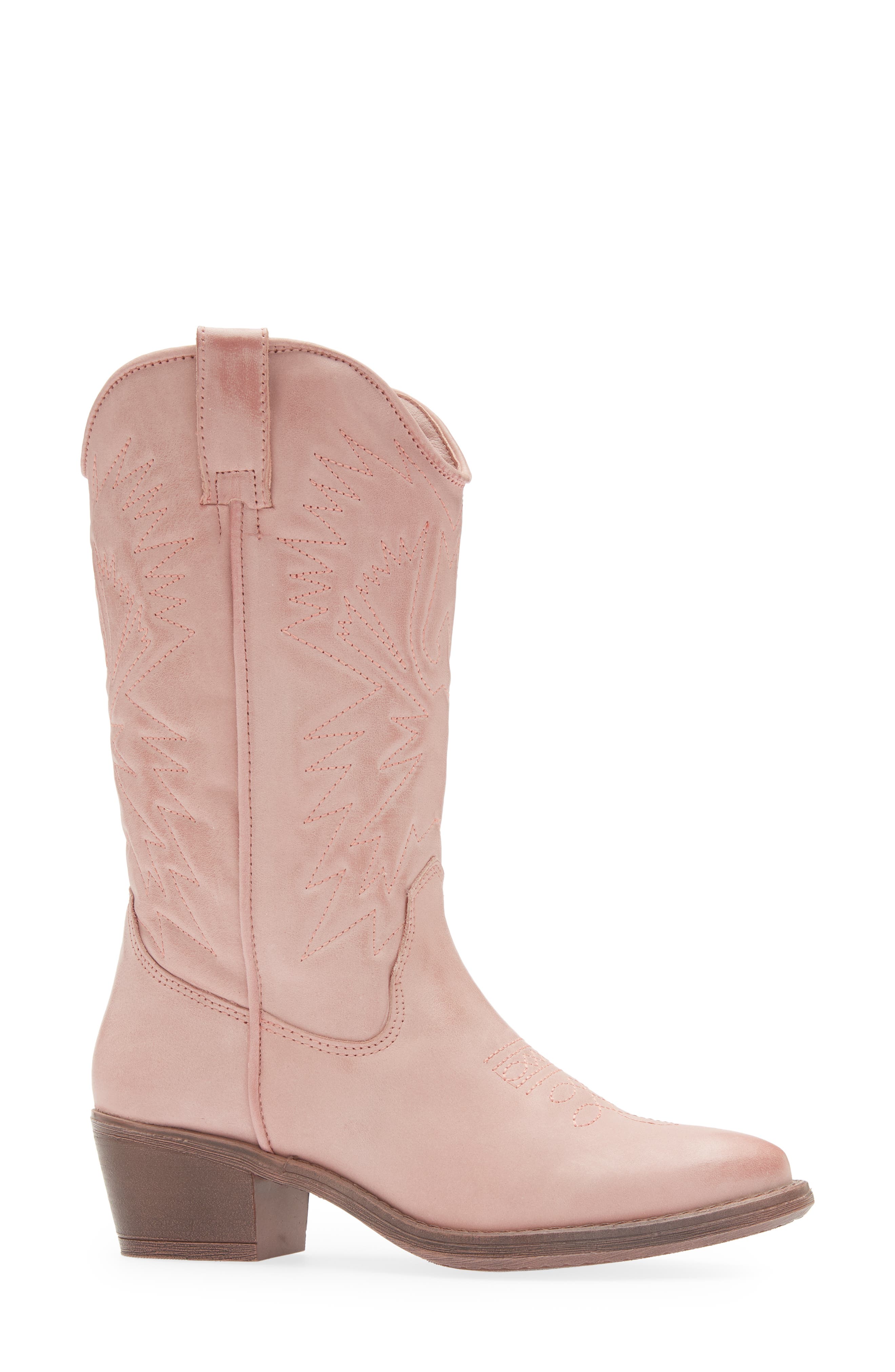 Hayward Western Boot, Alternate, color, PINK LEATH