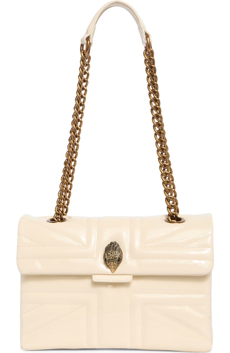 Kurt Geiger London Kensington UJ Shoulder Bag, Main, color, Cream