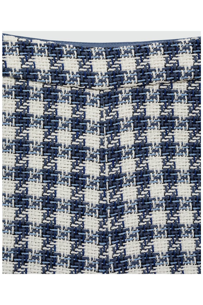 Houndstooth Shorts, Alternate, color, BLUE