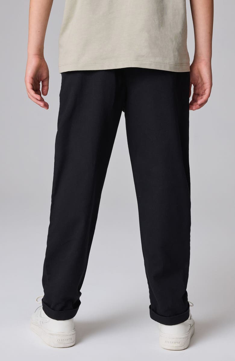 smALLSAINTS by ALLSAINTS Kids' Smart Cotton Pants, Alternate, color, Black