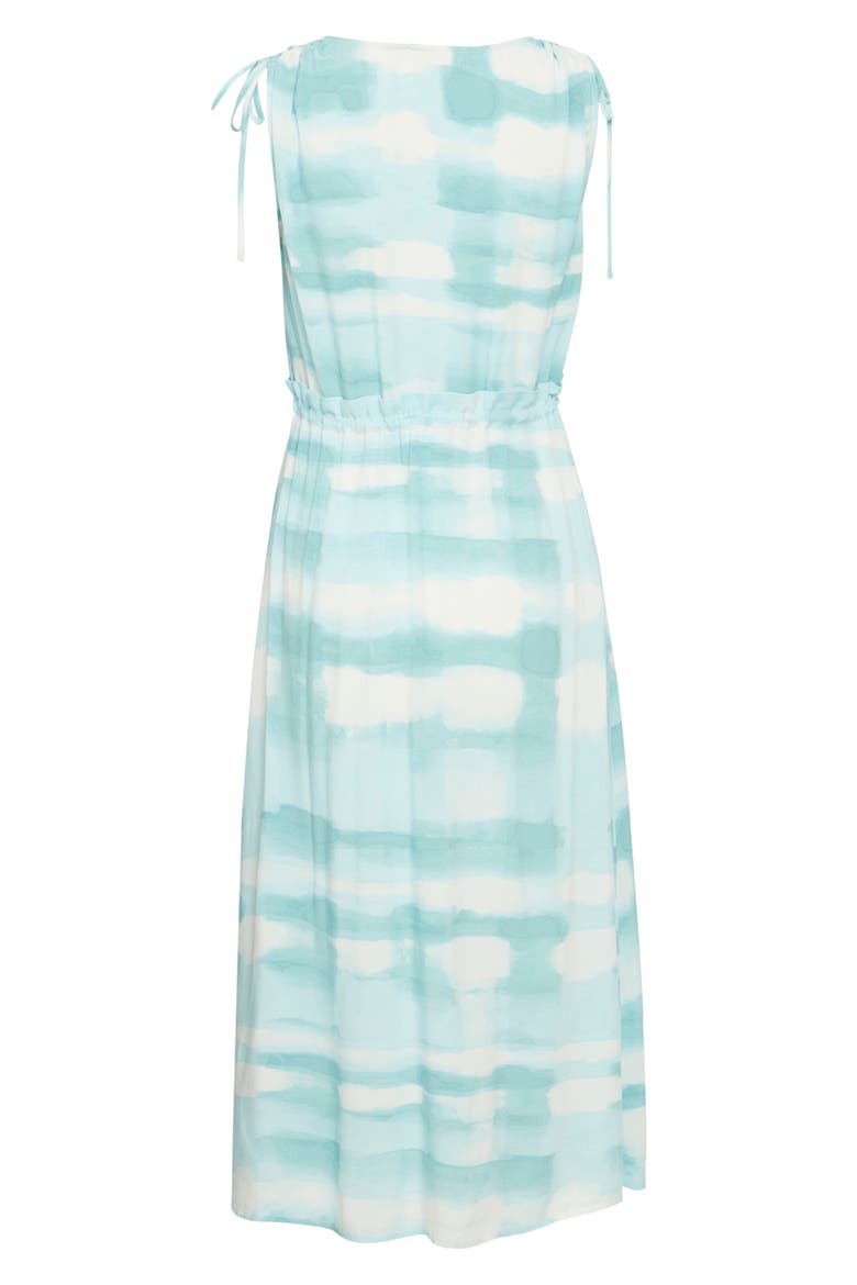 Vianca Dress, Alternate, color, NILE BLUE GRAPHIC