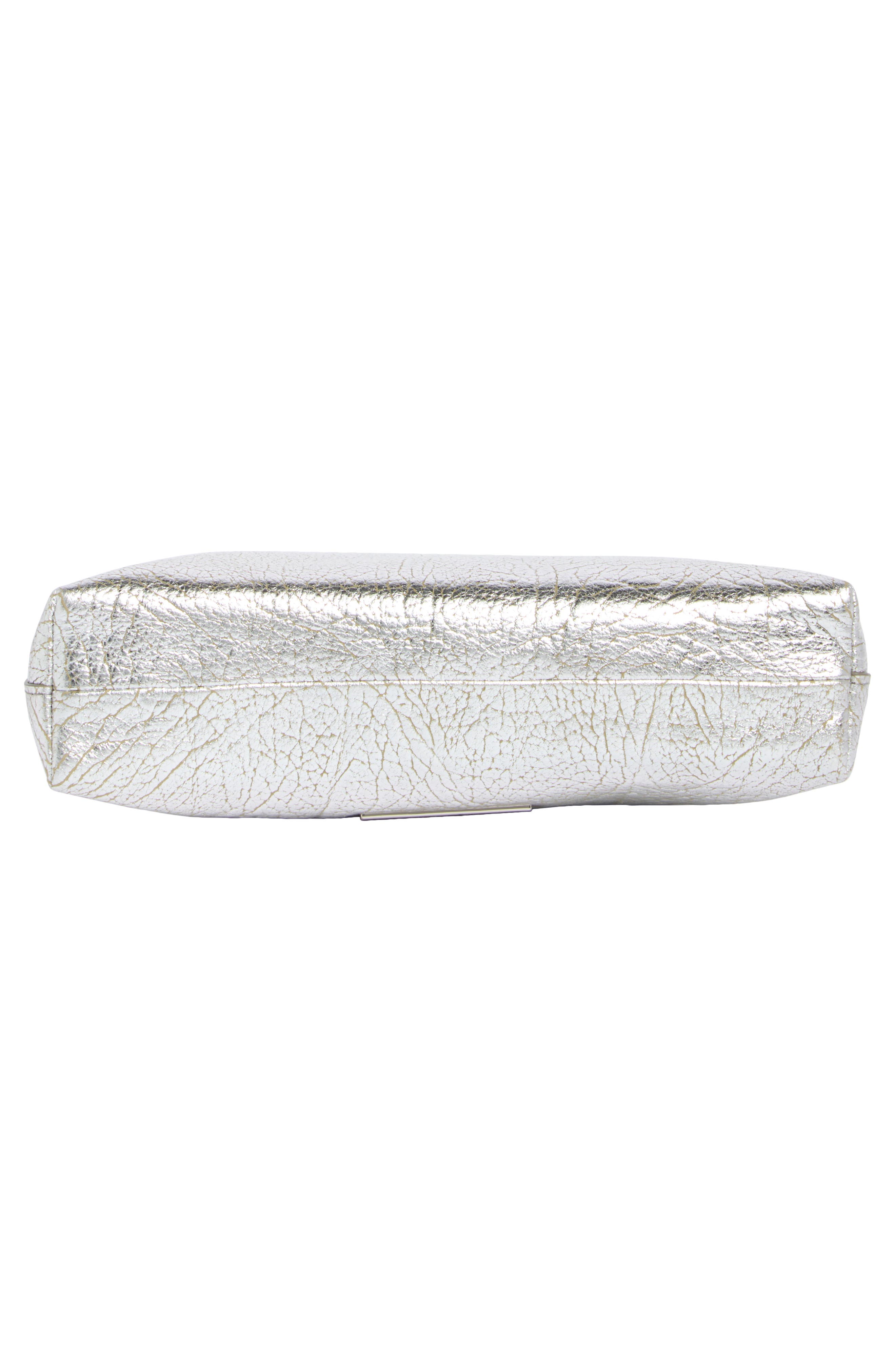 Lorelei Leather Crossbody Bag, Alternate, color, SILVER DUCHESS