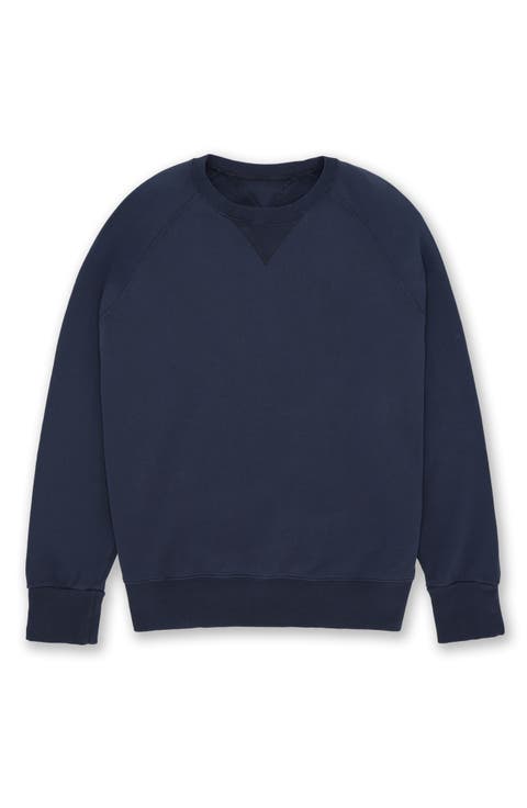 Harvard Fleece Jersey Raglan Sleeve Sweatshirt
