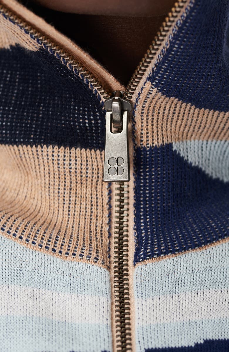 Sweaty Betty Terrain Full Zip Jacquard Sweater, Alternate, color, 