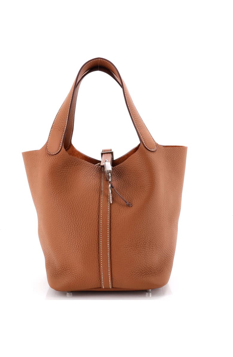 Pre-Owned Hermes Picotin Lock Bag Clemence MM, Main, color,