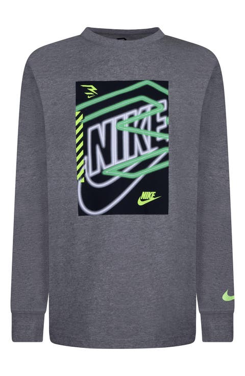 Kids' Three x Three Long Sleeve T-Shirt (Big Kid)