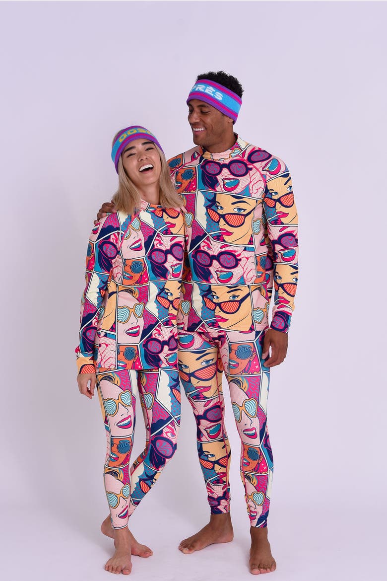 Baselayer Top - Comic Book Candy Men's, Alternate, color, multi-colour