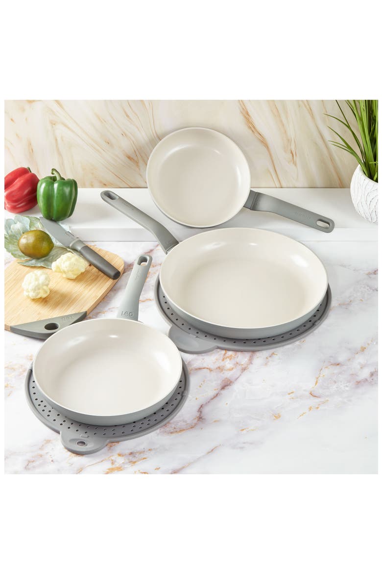 Leo Balance 3-Piece Pan Set, Alternate, color, MOONMIST