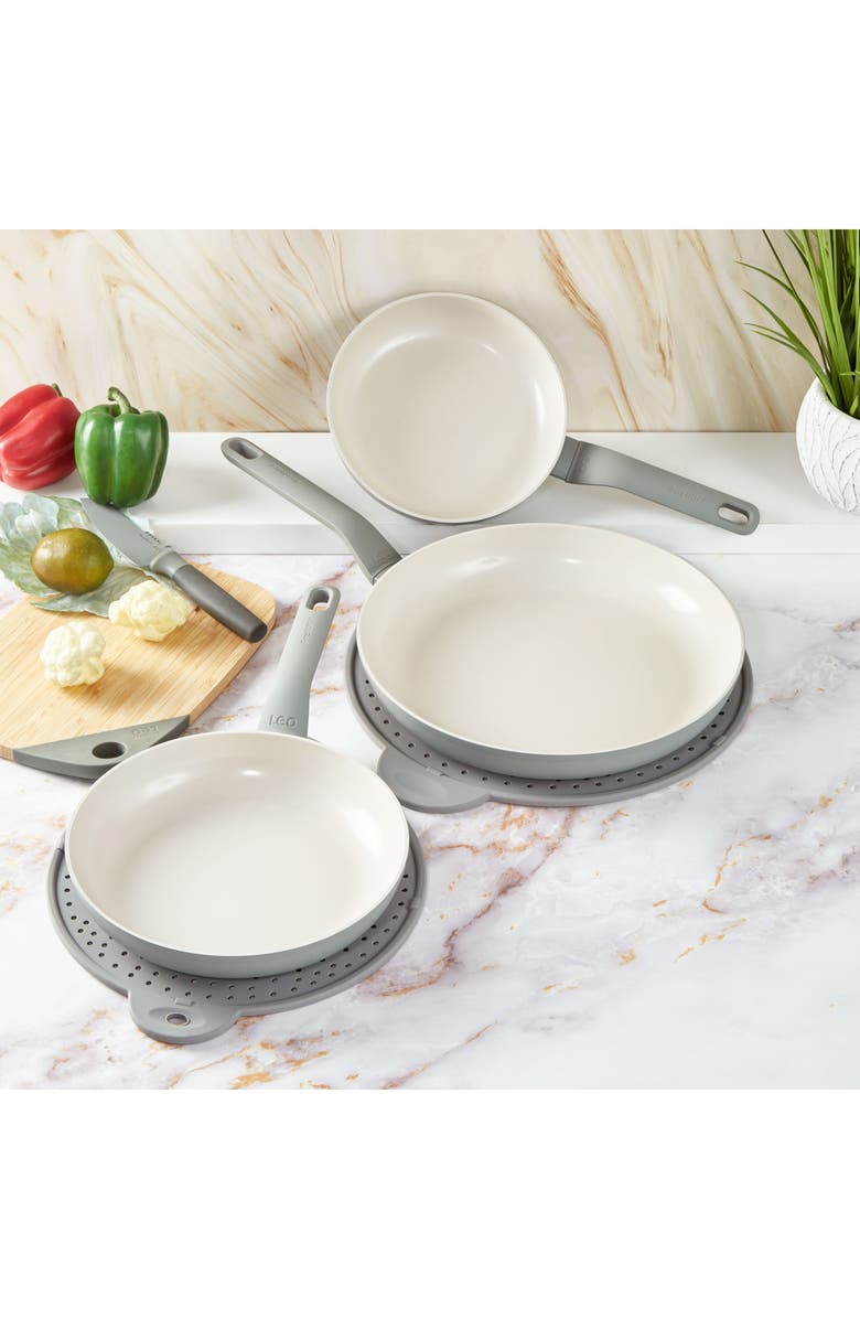 BergHOFF Leo Balance 3-Piece Pan Set, Alternate, color, Moonmist