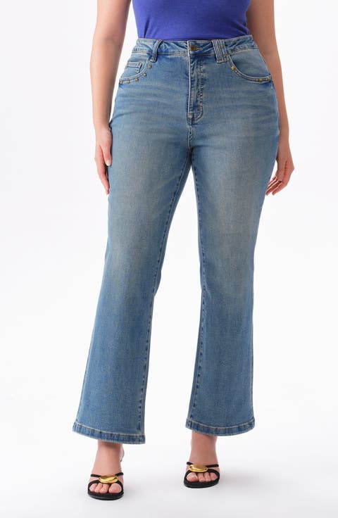 High Waist Flare Jeans