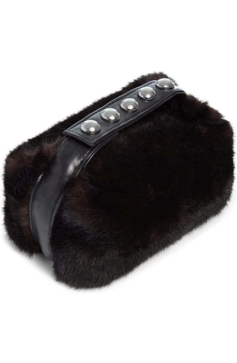 Apparis Marfa Faux Mink Top Carry Handle Pouch, Alternate, color,