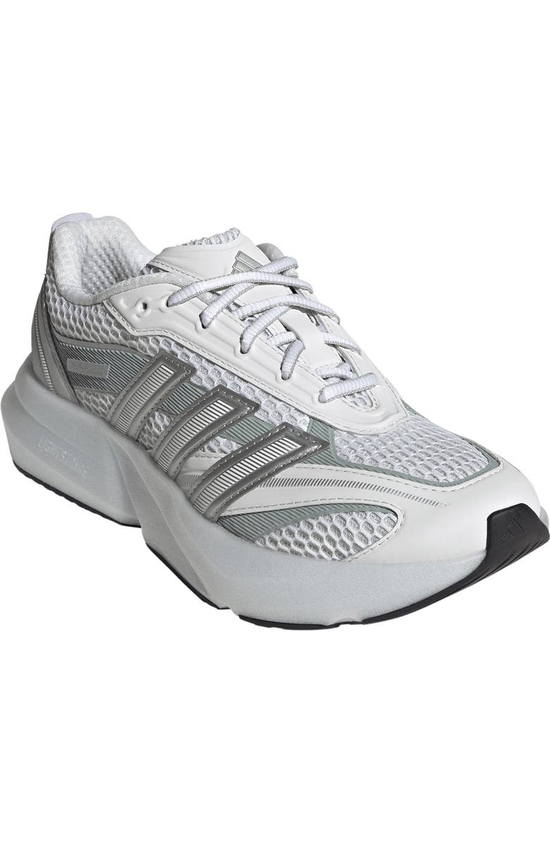 adidas Lightblaze Glow Sneaker, Main, color, Matte Silver/ White/ Sage