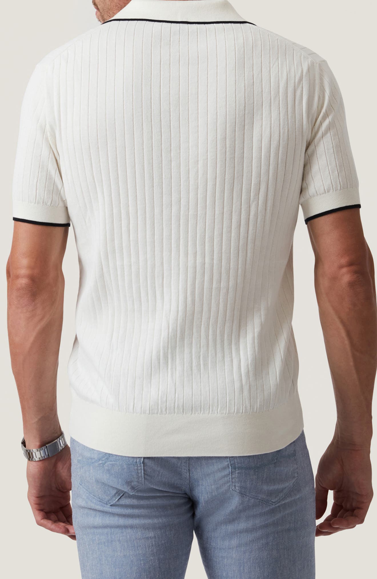 Johnny Collar Polo Sweater - image 2
