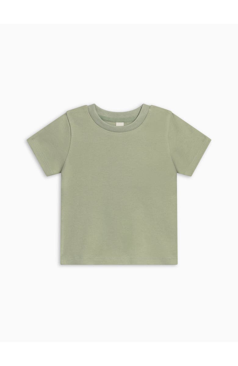 KENDI by Colored Organics Organic Short Sleeve Crew, Alternate, color, Mint