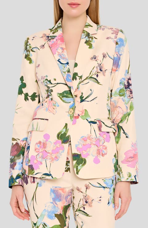 Floral Blazer