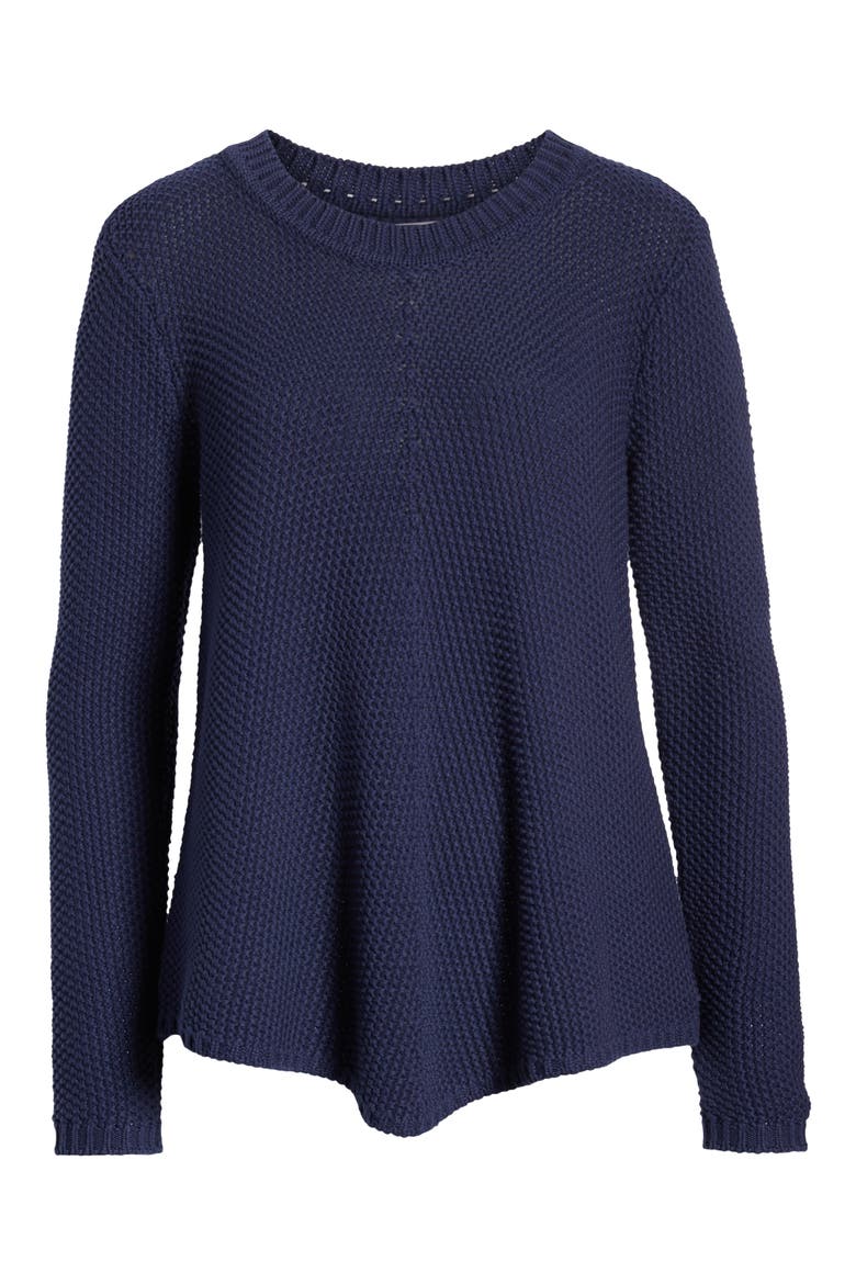 Stitch Stripe Sweater, Alternate, color, NAVY PEACOAT