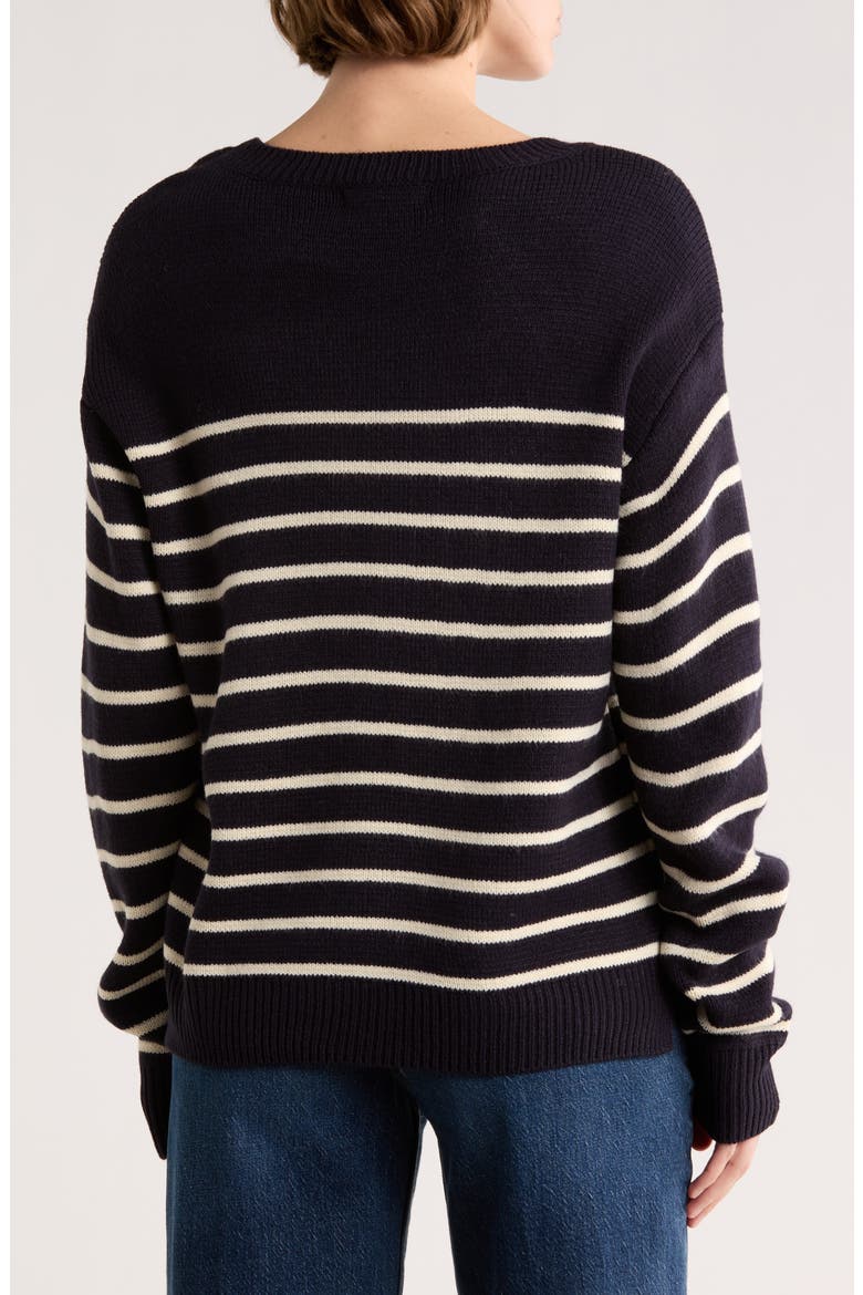 Love Sweater, Alternate, color, NAVY