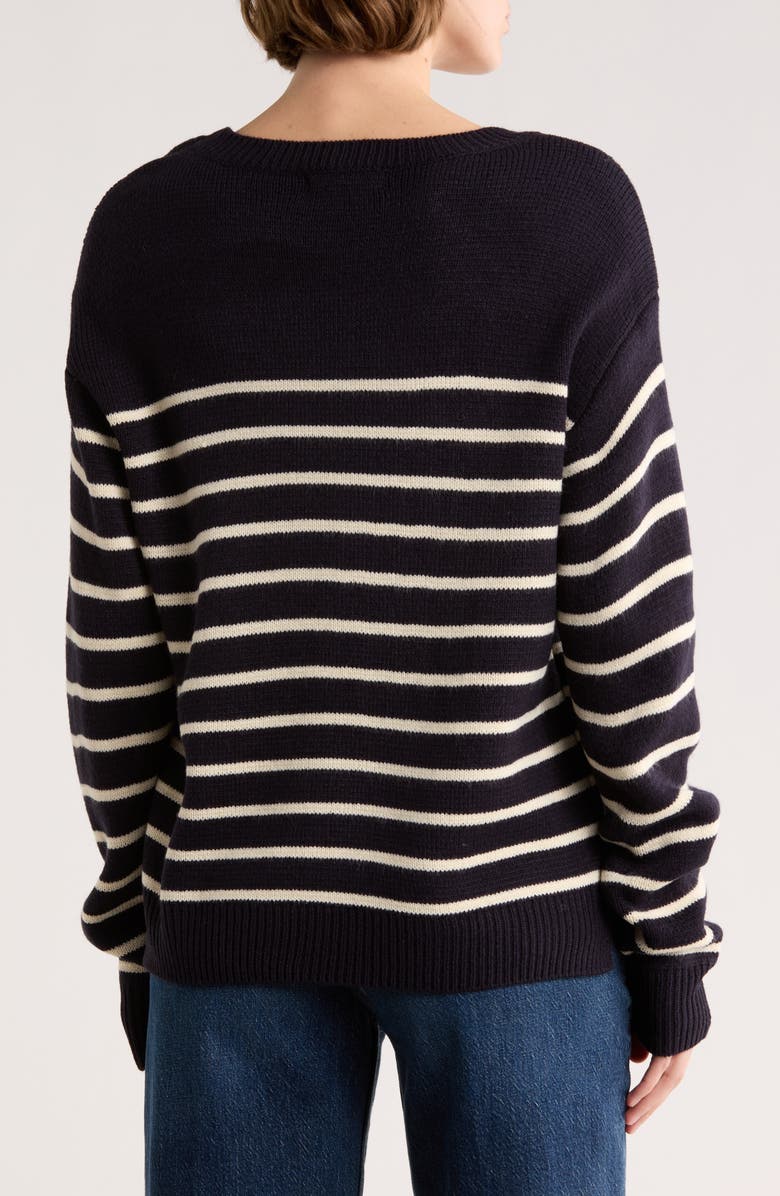 DR2 by Daniel Rainn Love Sweater, Alternate, color, Navy
