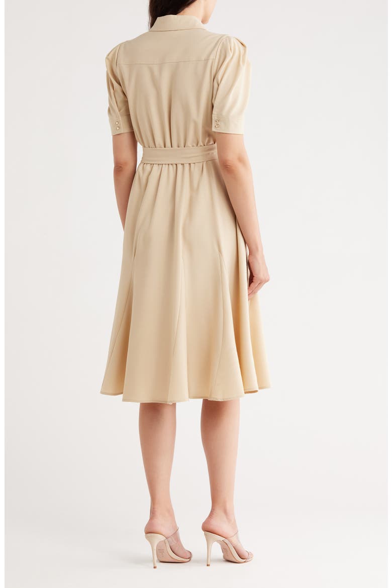 Belted Shirtdress, Alternate, color, WARM SAND