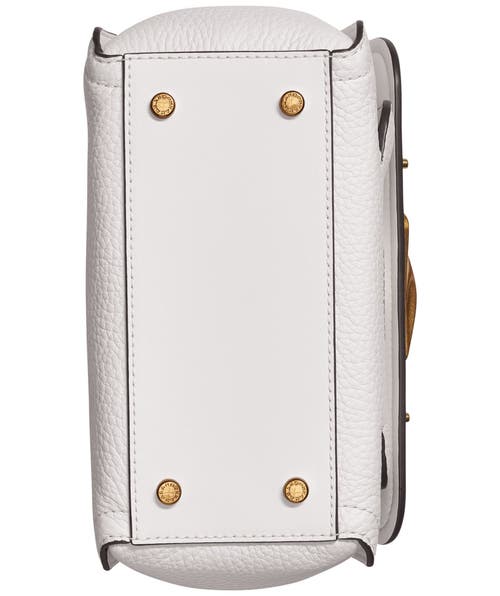 Donna Karan Oceanside Crossbody Bag In Brilliant White