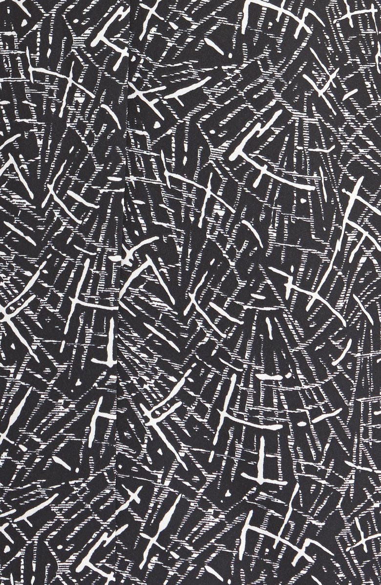 WAYF Crepe Print Shift Dress, Alternate, color,