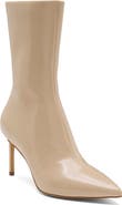 Jeffrey Campbell Everynite Pointed Toe Faux Leather Bootie