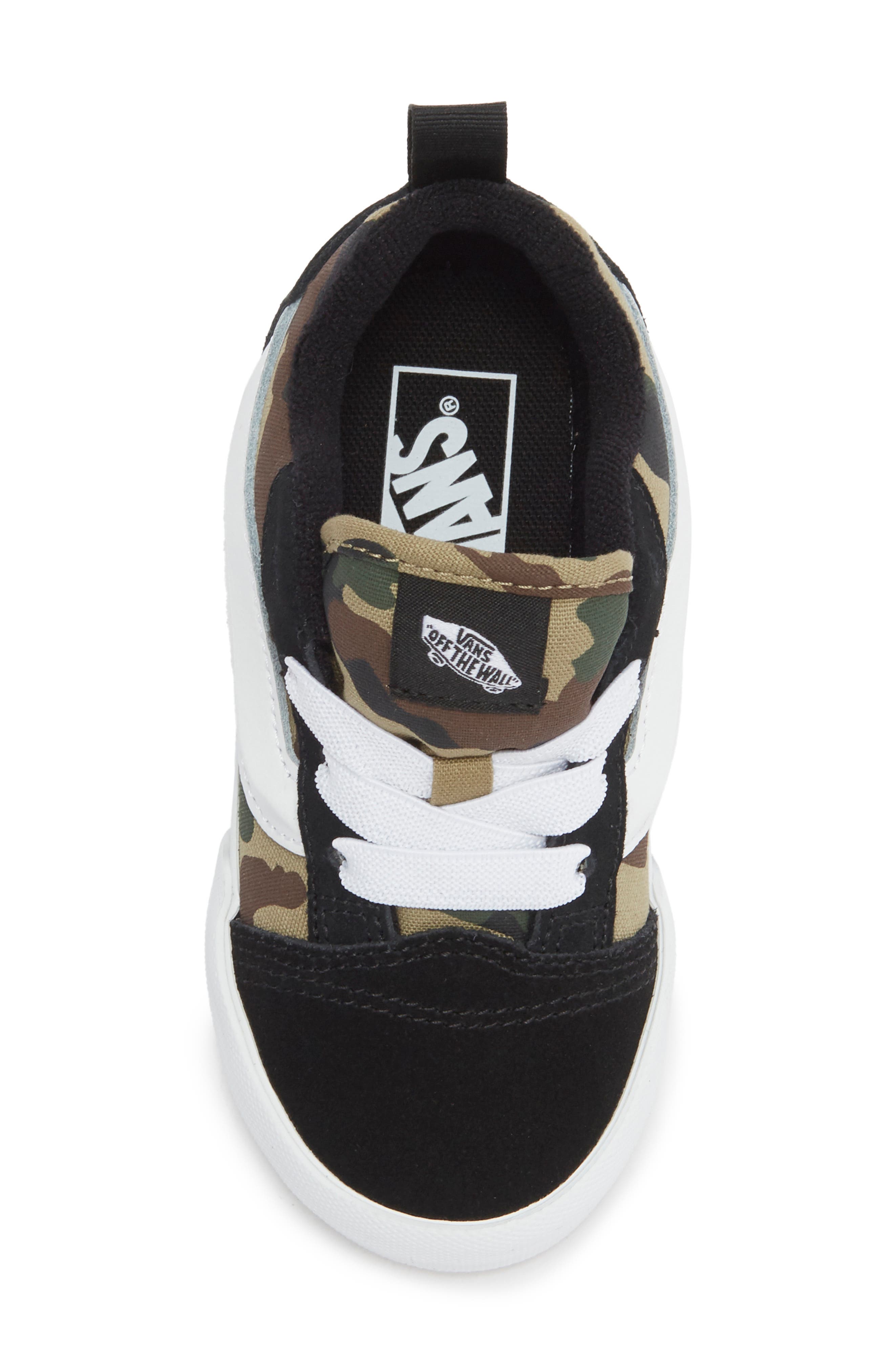 Vans Kids' Knu School Sneaker, Alternate, color, Black Green