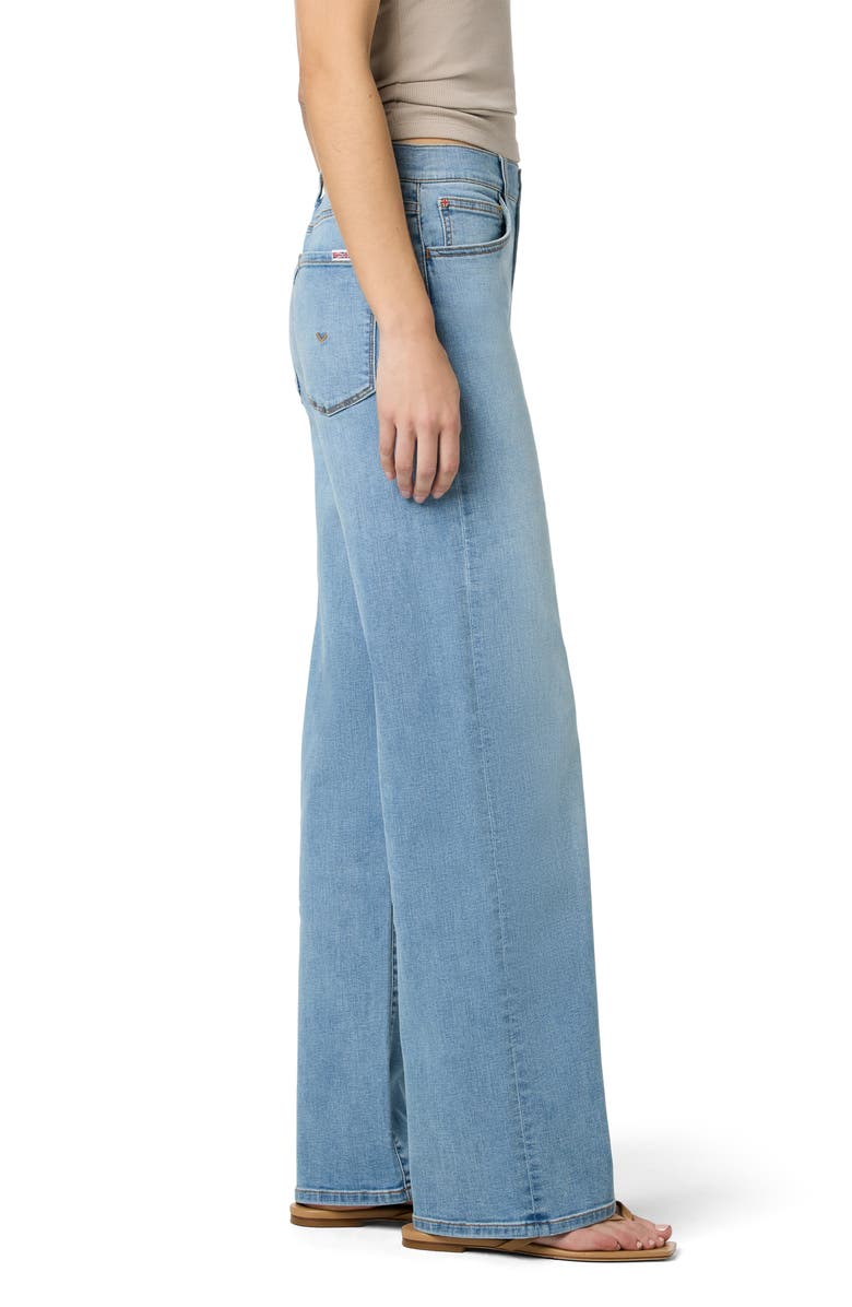 Hudson Jeans Rosalie High Waist Wide Leg Jeans, Alternate, color, Diana