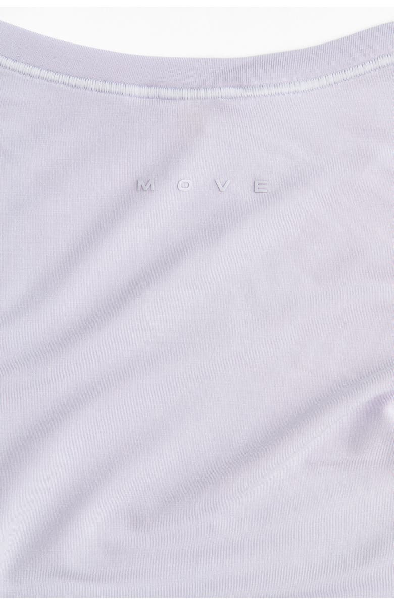 H&M Sports Wrap Top In Modal, Alternate, color, Lilac