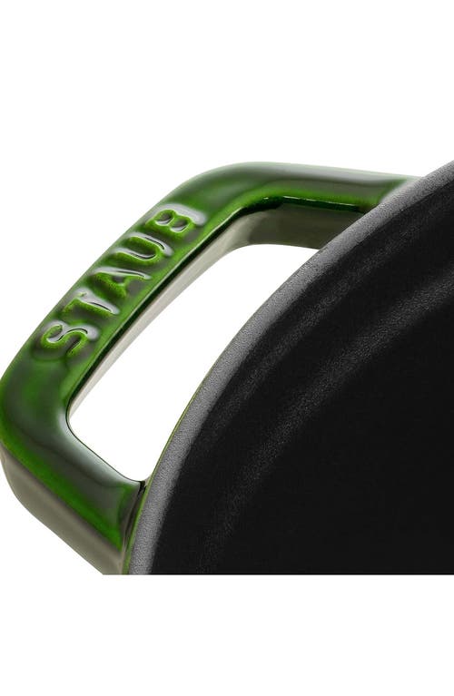 Staub 2.75-quart Enameled Cast Iron Dutch Oven In Green