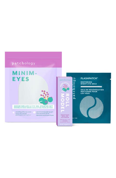 Minim-Eyes Smoothing Serum Rollerball & Eye Gel Set